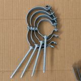 Fallrohrschelle mit Einschlagstift 2